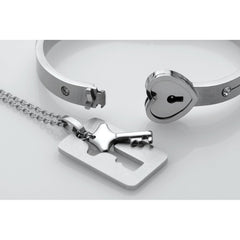 XR Cuffed locking bracelet set, view 5