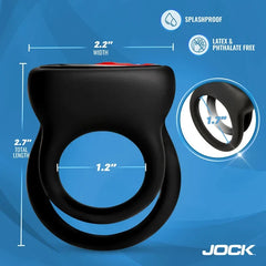 Jock Hard-On Double Cock Ring, view 5