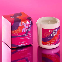 LIGHT MY FIRE - MASSAGE CANDLE - COCONUT 65G / 2.2OZ. - Dreamy Desire