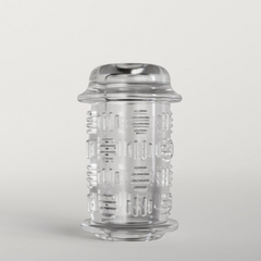 The Handy Flow Sleeve from the Stamina Collection, an open-ended TPE stroker sleeve