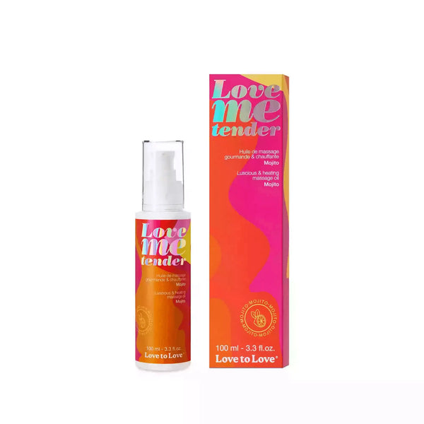 LOVE ME TENDER - MASSAGE OIL - MOJITO 100ML / 3.3FL.OZ. - Dreamy Desire