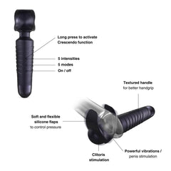 Man Wan Man.Wand Evo Vibrating Stimulator - Dreamy Desire