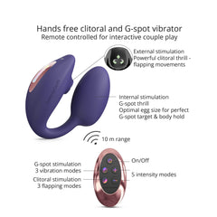 Love To Love WonderLover Clitoral and G-Spot Vibrator - Dreamy Desire