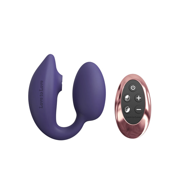 Love To Love WonderLover Clitoral and G-Spot Vibrator - Dreamy Desire