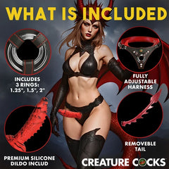 Creature Cocks Drakona strap-on, view 2