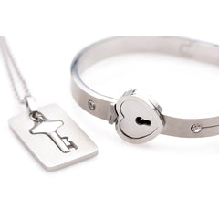 XR Cuffed locking bracelet set, view 10