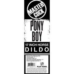 Pony Boy 17 Inch Horse Dildo