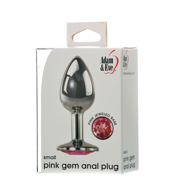 Adam & Eve Pink Gem Anal Plug Small