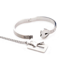 XR Cuffed locking bracelet set, view 7
