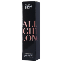 SIMPLY SEXY PHEROMONE PERFUME OIL ROLL-ON - ALL NIGHT LONG - 0.34 floz | 10.2mL