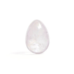 Clear Quartz - Medium Yoni Egg - Non-Drilled