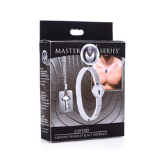 XR Cuffed locking bracelet set, view 9