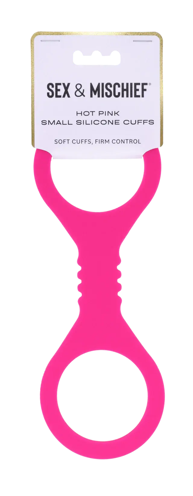 Small Hot Pink Silicone Cuffs