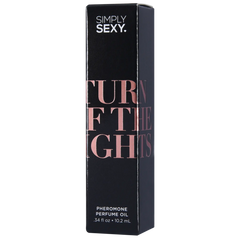 SIMPLY SEXY PHEROMONE PERFUME OIL ROLL-ON - TURN OFF THE LIGHTS - 0.34 floz | 10.2mL