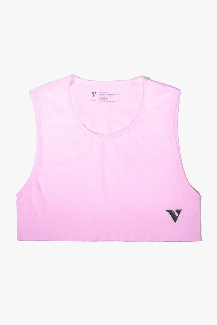 Unisex Small - Mini Crop Top Sheer - Taffy