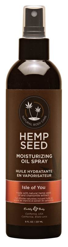 Hemp Seed Moisturizing Oil Spray Isle of You 8 fl oz / 237 ml - Dreamy Desire