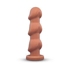 HEADZ - 10.5" MULTI-BULB DILDO WITH FLARED BASE