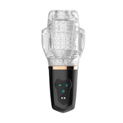 Adam & Eve Adam's Gawk Gawk 2.0 Sucking & Vibrating Sleeve
