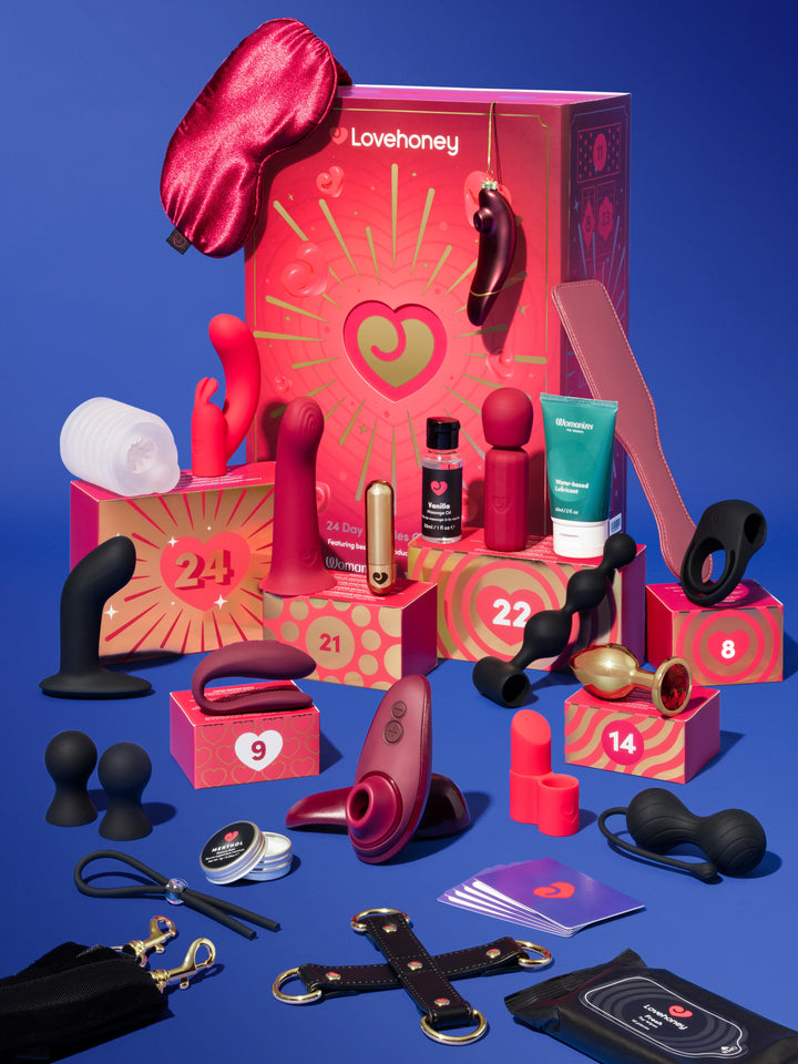 Lovehoney Couples 24-day advent calendar box with numbered drawers