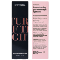SIMPLY SEXY PHEROMONE PERFUME SPRAY - TURN OFF THE LIGHTS - 0.31 floz | 9.2mL