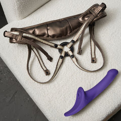 MULTI ORGASM DILDO - S - PURPLE