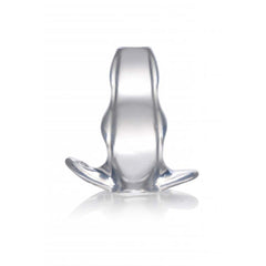 Clear View Hollow Anal Plug - Medium