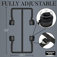 XR Lover's Bed Restraint System, view 3