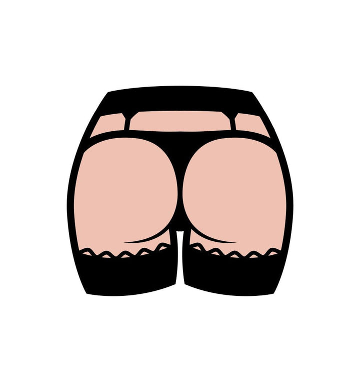 Enamel Pin: Sexy Butt *
