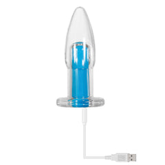 Gender-X  Electric Blue Vibrating Plug *