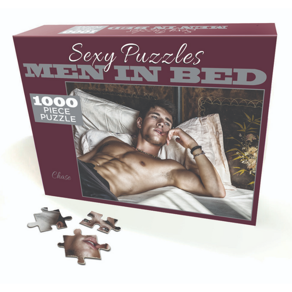 Men In Bed Chase 1000pc Puzzle