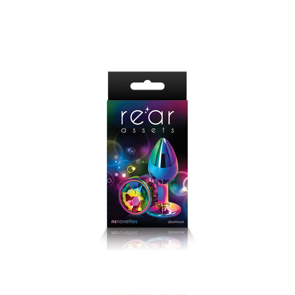 NS Novelties Rear Assets Rainbow packaging showing product name and aluminum material detail