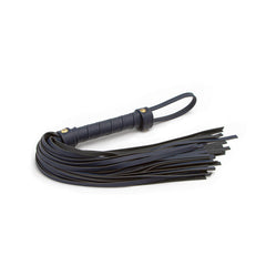 Bondage Couture Flogger - Navy Blue