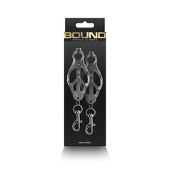 Bound Nipple Clamps - C3 - Gunmetal