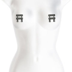 Bound Nipple Clamps - V1 - Gunmetal