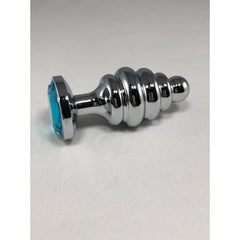 Thread Anal Plug: Large w/ Blue