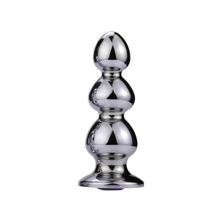 Extreme Anal Triple Bead w/ Onyx jewel