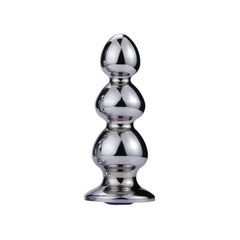 Extreme Anal Triple Bead w/ Onyx jewel
