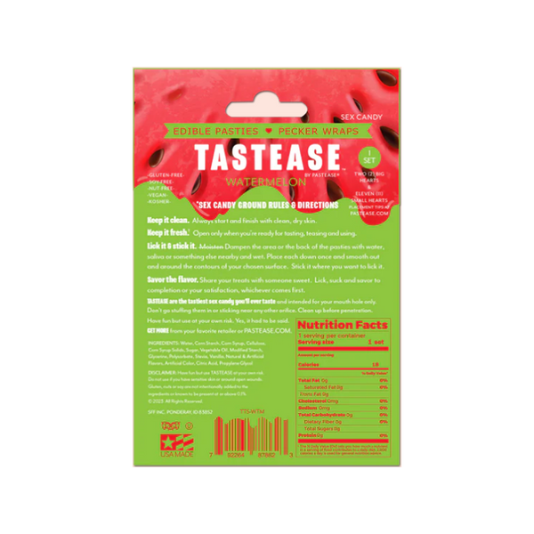 Tastease: Edible Pasties - Watermelon