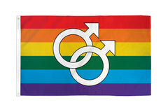 Double Mars Flag 3' x 5' Polyester *