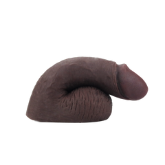 Gender Fluid Soft Packer 5" -Dark Brown*