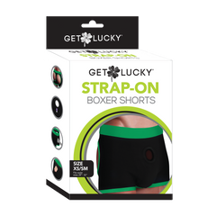Get Lucky Strap-On Boxer Shorts - XS/S *