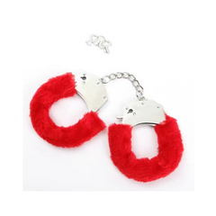 Hello Sexy Fuzzy Wrist Cuffs -Tiger Lily