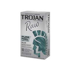 Trojan Raw Pure Feel Non-Latex 10pk