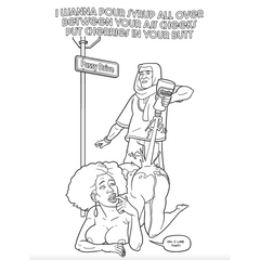 Kool Keith's Sex Style Colouring Book *