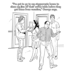Sexfeld Porn Parody Colouring Book