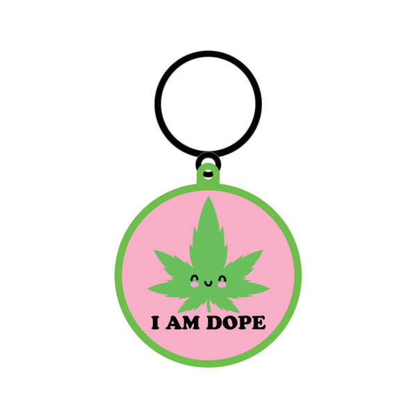 I Am Dope Keychain *