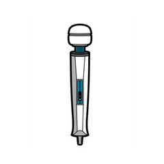 Enamel Pin: Wand Massager *