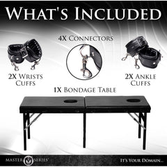 Extreme Bondage Massage Bed