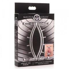 Spread 'Em Poker Labia Clamp w/Screws
