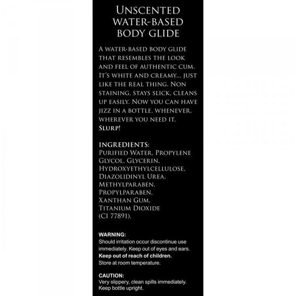 Jizz Unscented Water-Based Lube - 34oz
